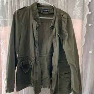 Green jacket
